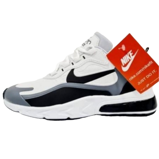 Nike Air Max 270 React Blanca c/Gris y Negro