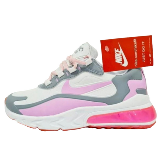 Nike Air Max 270 React Blanca c/Rosa