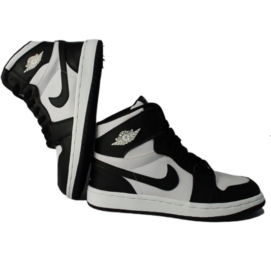 Jordan 1 Botita Negra y Blanca